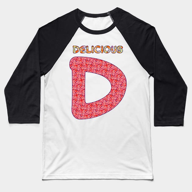 D Baseball T-Shirt by Geckojoy